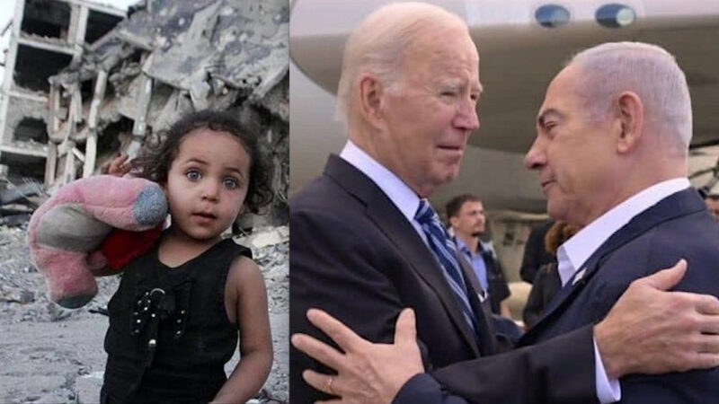 BIDEN DENUNCIATO PER COMPLICITA’ IN GENOCIDIO A GAZA. Per Armi USA a Israele. 5 Nazioni ricorrono alla Corte Penale Internazionale per Crimini di Guerra