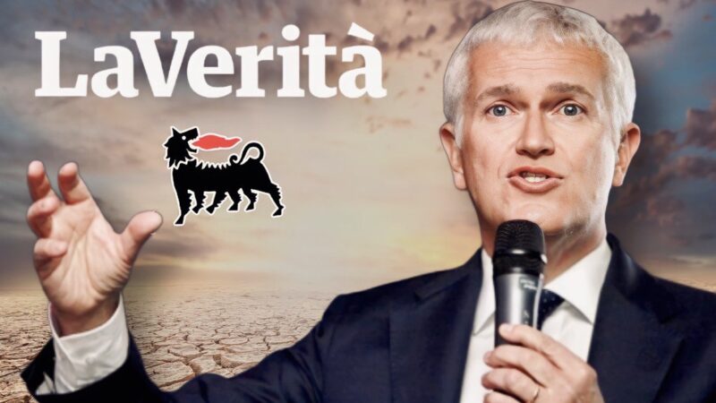 BELPIETRO GETTA LA MASCHERA E CEDE FETTA DE «LA VERITA’» AL NWO. Investitore Partner di ENI, Big Pharma, gruppo Berlusconi, azionisti Lobby Armi & Pfizer