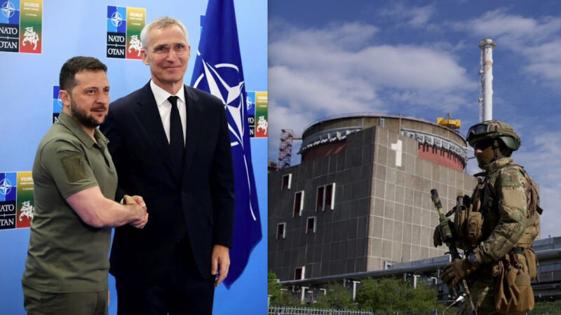 SE IL TERRORISMO NATO-KIEV DIVENTA NUCLEARE NON PUO’ LASCIARE INDIFFERENTI. Dopo le Bombe anche i Droni Ucraini contro la Centrale Atomica di Zaporizhzhia