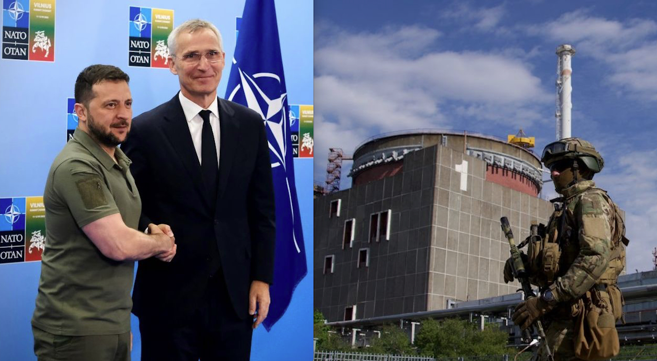 SE IL TERRORISMO NATO-KIEV DIVENTA NUCLEARE NON PUO’ LASCIARE INDIFFERENTI. Dopo le Bombe anche i Droni Ucraini contro la Centrale Atomica di Zaporizhzhia