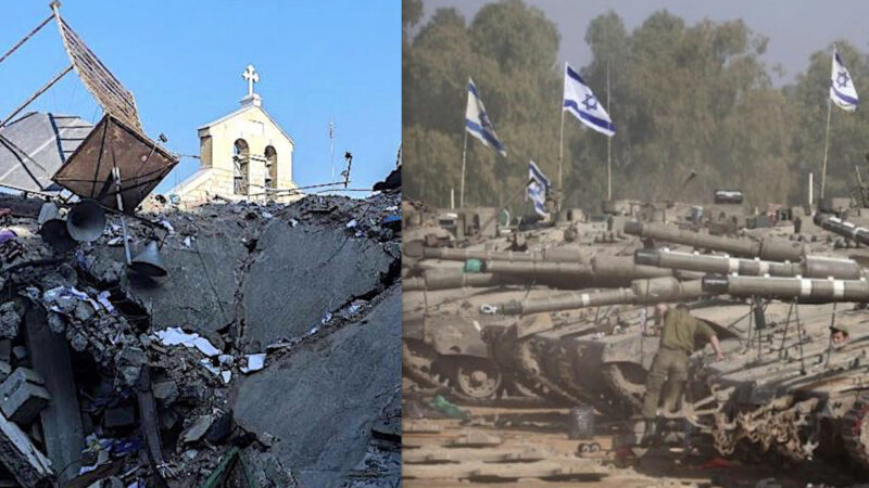 CRISTIANI PRIGIONIERI DEL GENOCIDIO A GAZA. Il Regime Sionista sfida la Tregua della Corte ONU. Grazie a Sostegno e Armi Italiane