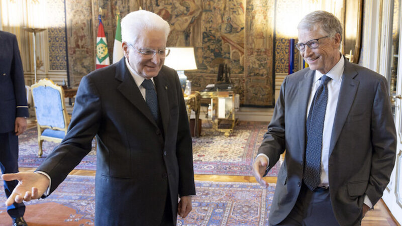 INTELLIGENZA ARTIFICIALE – 6. Meloni: “L’IA SARA’ CONTROLLATA DAGLI UOMINI”. Ovvero Mattarella, Gates & il Francescano promosso da Gentiloni e Papa