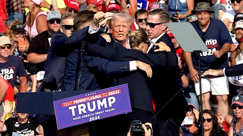 Gospa News International – TRUMP FERITO IN UNA SPARATORIA DURANTE UN COMIZIO. Ultimi Aggornamenti