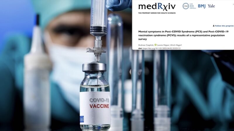 DISTURBI MENTALI NEL 14,6 % DEI GIOVANI VACCINATI COVID. Inquietante Studio da una Fondazione Tedesca specializzata in Depressioni e Suicidi
