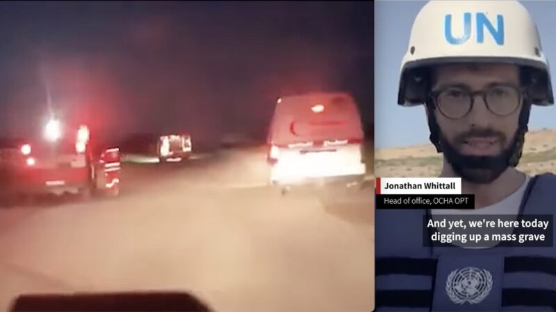“ORRENDE ESECUZIONI ISRAELIANE DEI MEDICI A GAZA”. Nella Fossa Comune (video) Corpi Legati con Colpi alla Nuca o Decapitati