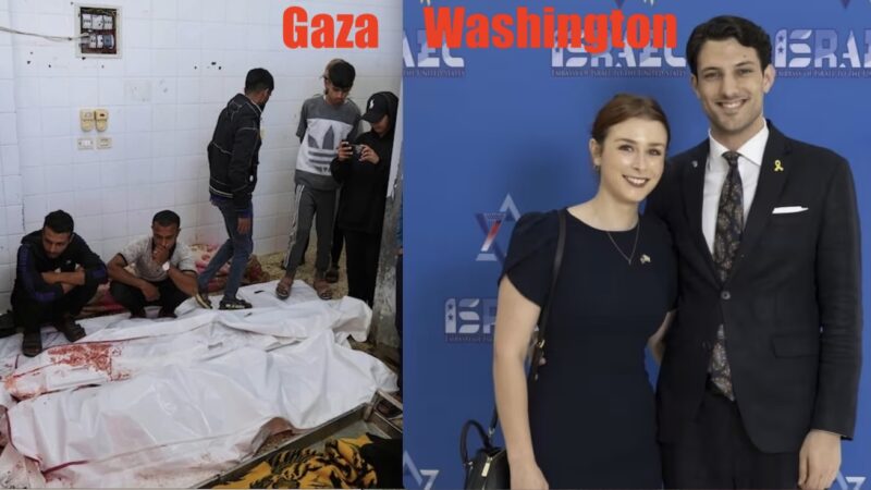 PER I GENOCIDI DI NETANYAHU TUTTI GLI ISRAELIANI NEL MONDO SONO IN PERICOLO. Terrorismo Razzista: Israele-Palestina 65 a 2. Strage a Gaza, Attentato a Washington