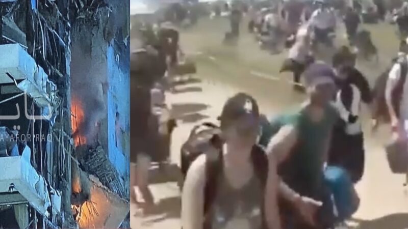 Breaking Video – ISRAELIANI LASCIANO LE CASE IN FUGA DAI MISSILI IRANIANI! Dopo i Palestinesi, Netanyahu ora trasforma la sua Popolazione in Rifugiati