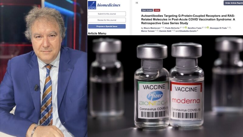 GRAVI PATOLOGIE DA SINDROME ACUTA POST-VACCINI COVID (PACVS). Studio del prof. Mantovani su 17 Vaccinati svela AutoAnticorpi Patogeni presenti fino a 32 mesi